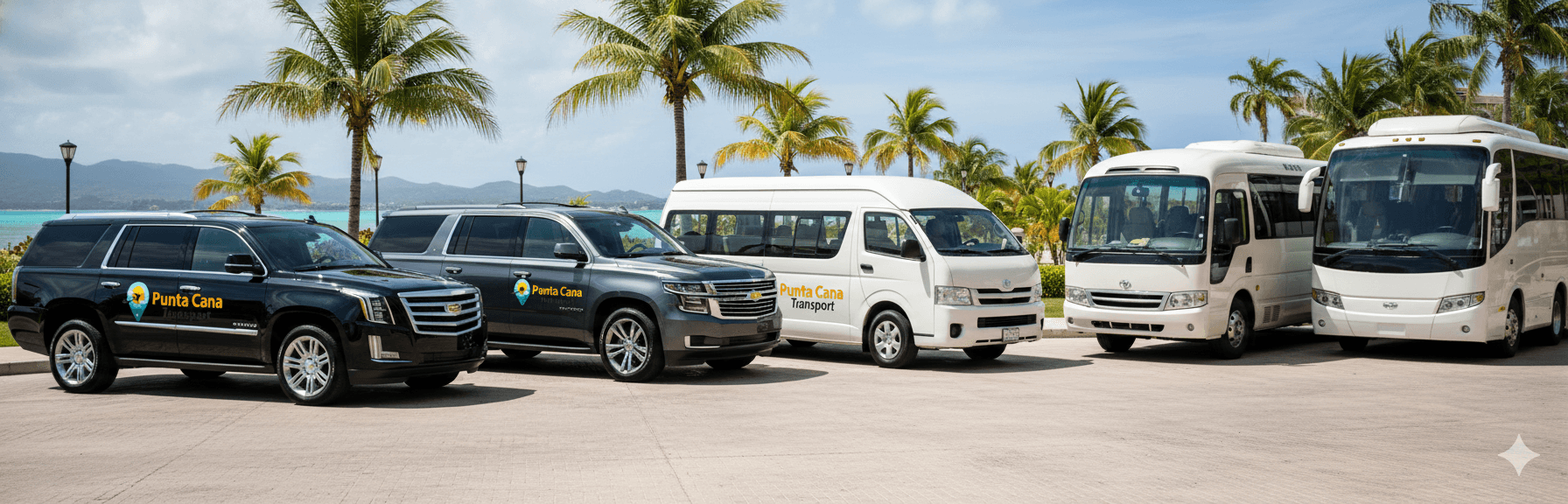 Aerial view of Punta Cana coastline